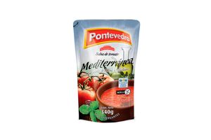 Salsa de Tomate PONTEVEDRA Mediterranea 340 gr en Tienda Inglesa