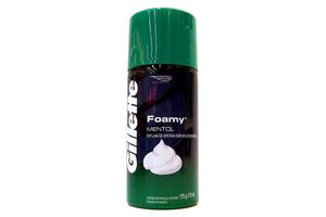 Espuma Foamy GILLETTE Mentol 175 gr en Tienda Inglesa