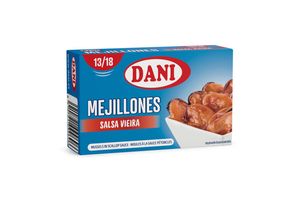 Mejillones en Salsa Vieira DANI 111 gr en Tienda Inglesa