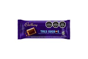Chocolate Tres Sueños CADBURY 80 gr en Tienda Inglesa