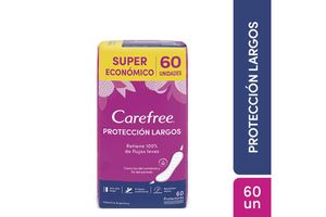 Pack Súper Económico de Protectores Diarios CAREFREE Longs con 60 Unid... en Tienda Inglesa