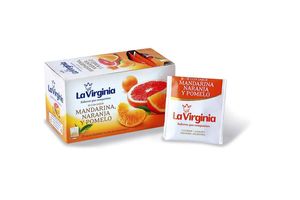 Té con sabor Mandarina, Naranja y Pomelo LA VIRGINIA 20 Sobres en Tienda Inglesa