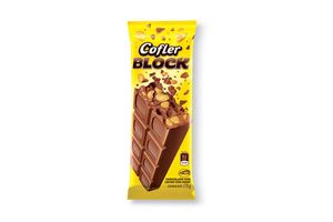 Chocolate ARCOR Cofler Block con Leche y Maní 170 gr en Tienda Inglesa