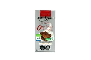Chocolate con Leche sin Azúcar ANTIU XIXONA 125 gr en Tienda Inglesa
