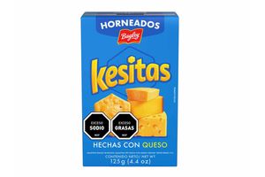 Galletitas Bagley KESITAS con Queso 125g en Tienda Inglesa