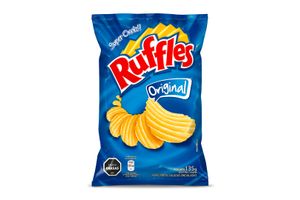 Papas Fritas RUFFLES Sabor Original 135 gr en Tienda Inglesa
