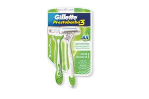 Maquina de Afeitar GILLETE Prestobarba 3 Sense Care x 2 Unidades en Tienda Inglesa
