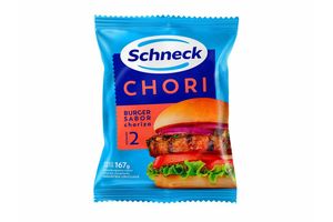 Chori SCHNECK Hamburguesa con Sabor a Chorizo x 2 Unidades 167 gr en Tienda Inglesa