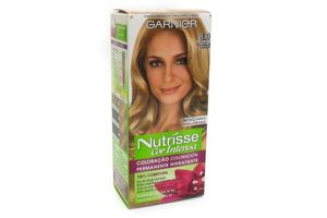 Coloración Nutrisse GARNIER  Color Intenso 8.0 Rubio Claro en Tienda Inglesa