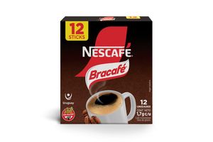 Café Soluble BRACAFÉ 12 Sticks en Tienda Inglesa