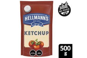 Ketchup HELLMANN'S Doypack 500 gr en Tienda Inglesa