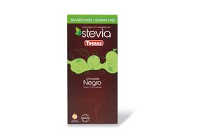 Chocolate Negro sin Azúcar y sin Gluten con Stevia TORRAS 100 gr en Tienda Inglesa