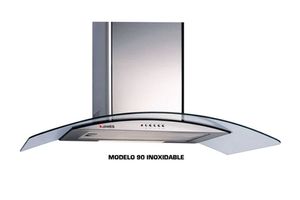 Campana JAMES Curvex Acero Inoxidable 90 cm en Tienda Inglesa