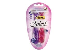 Maquina de Afeitar BIC Soleil Rosa/Lila en Tienda Inglesa