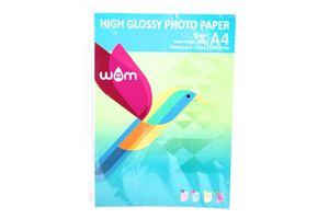 Papel WAM A4 Glossy 180 gr 20 Hojas en Tienda Inglesa