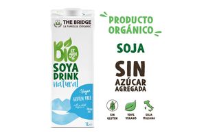 Bebida THE BRIDGE Bio Drink de Soja Natural 1 L en Tienda Inglesa