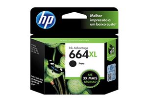 Cartucho HP 664XL Color Negro 8.5 ml en Tienda Inglesa