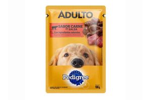 Alimento para Perros sabor Carne Adultos PEDIGREE 100 gr en Tienda Inglesa