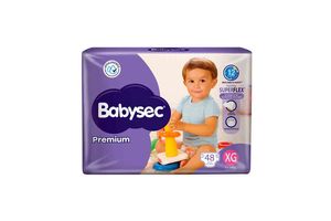 Pañales BABYSEC Premium Flexiprotect Talle XG x 48 Unidades en Tienda Inglesa