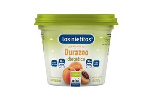 Mermelada Dietética Sabor Durazno LOS NIETITOS Pote 400 gr en Tienda Inglesa