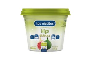 Mermelada Dietética Sabor Higo LOS NIETITOS Pote 400 gr en Tienda Inglesa