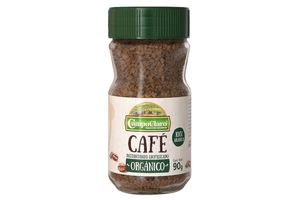 Café Instantáneo Liofilizado Orgánico CAMPOCLARO 90 gr en Tienda Inglesa