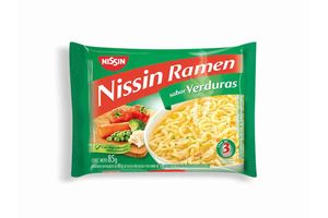 Fideos NISSIN Ramen Verduras 85 gr en Tienda Inglesa
