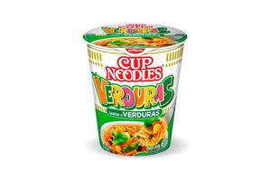 Fideos NISSIN Cup Noodles Sabor Verduras 65 gr en Tienda Inglesa