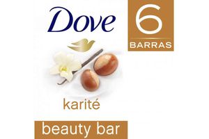 Jabón de Tocador Karité y Vainilla 6 Unidades DOVE 90 gr en Tienda Inglesa