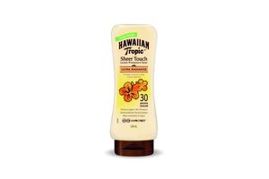 Loción Protector Solar HAWAIIAN TROPIC Sheer Touch FPS30 x 240ml en Tienda Inglesa