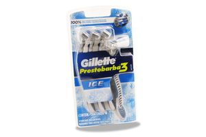 Maquina GILLETTE  Prestobarba 3 Ice x 4 Unidades en Tienda Inglesa