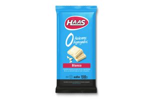 Chocolate Blanco 0% Azúcar HAAS 150 gr en Tienda Inglesa