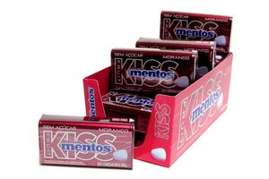 Caramelos sin Azúcar Kiss Fruit MENTOS 35g en Tienda Inglesa