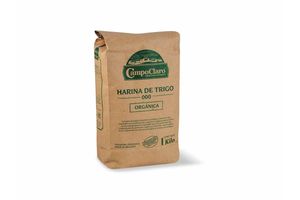 Harina de Trigo 000 Orgánica CAMPOCLARO 1 Kg en Tienda Inglesa