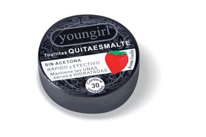 Toallitas Quita Esmalte YOUNGIRL x 30 Unidades en Tienda Inglesa