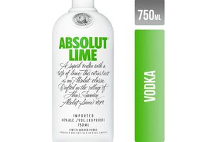 Vodka ABSOLUT Lime 750 ml en Tienda Inglesa