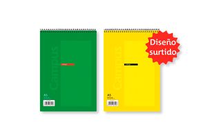Block de Hojas CAMPUS A5 Rayado 80 H con Espiral en Tienda Inglesa
