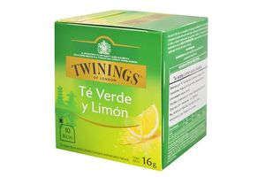 Té TWININGS Green Lemon 10 Sobres en Tienda Inglesa