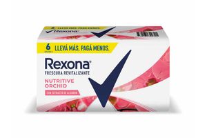 Jabón REXONA Orchid 6 x 4 Unidades 125 gr en Tienda Inglesa