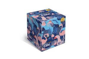 Pañuelos ELITE Cubo Premium x 60 Unidades en Tienda Inglesa