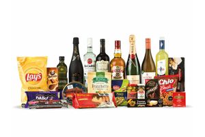 Canasta Blue Christmas en Tienda Inglesa