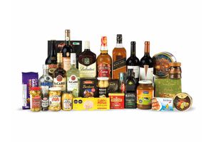 Canasta Red Christmas en Tienda Inglesa