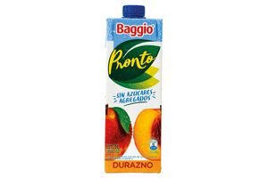 Jugo BAGGIO Sabor Durazno Sin Azúcar 1 L en Tienda Inglesa