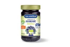 Mermelada Dietética LOS NIETITOS Sabor Arándanos 340g en Tienda Inglesa