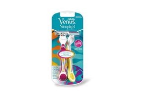 Maquina VENUS 3 Mujer x 2 Rosa en Tienda Inglesa