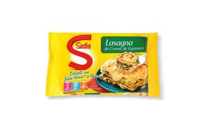 Lasagna Congelada de Crema de Espinaca SADIA 600 gr en Tienda Inglesa
