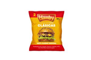 Hamburguesa Clásica HAMBY x 2 Unidades en Tienda Inglesa