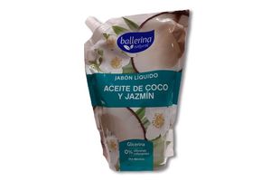 Jabón Líquido Aceite de Coco y Jazmín BALLERINA en Tienda Inglesa