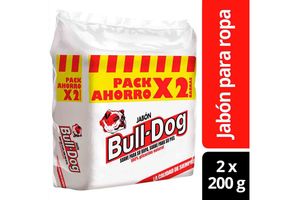 Jabón BULL DOG x 2 Unidades 200 gr en Tienda Inglesa