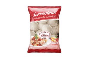 Sorrentinos Muzzarella y Jamón LOS ABUELOS 24 Unidades en Tienda Inglesa